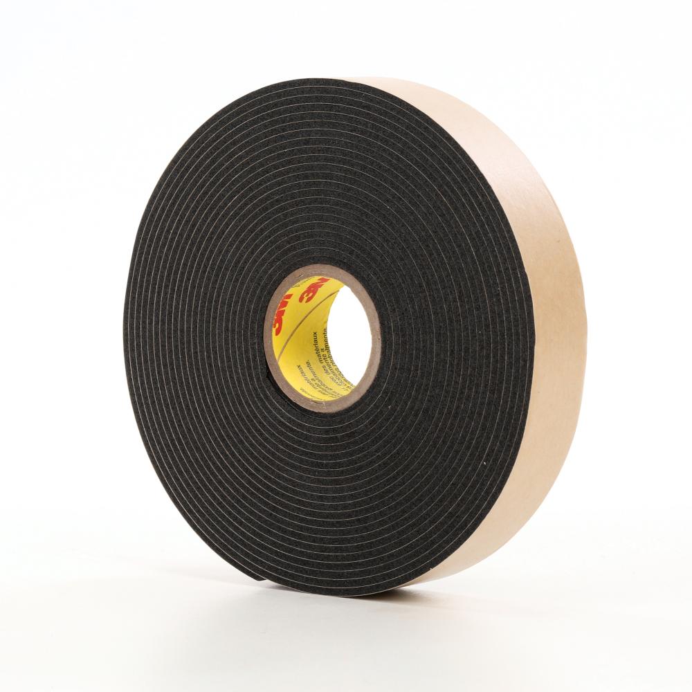 3M™ Double Coated Polyethylene Foam Tape, 4496, black, 2.0 in x 36.0 yd (5.1 cm x 32.9 m)<span class=' ItemWarning' style='display:block;'>Item is usually in stock, but we&#39;ll be in touch if there&#39;s a problem<br /></span>