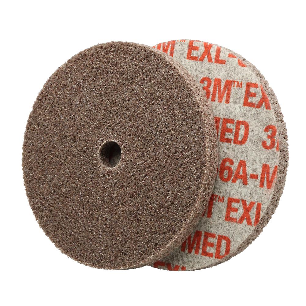 Scotch-Brite™ EXL Unitized Wheel XL-UW, 6A Medium, MISC x 1/4 in (6.35 mm) x MISC, Configurable<span class=' ItemWarning' style='display:block;'>Item is usually in stock, but we&#39;ll be in touch if there&#39;s a problem<br /></span>