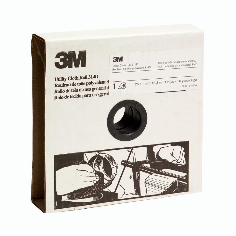 3M™ Utility Cloth Roll, 314D, P240, 1 1/2 in x 60 ft (38.1 mm x 18.29 m)<span class=' ItemWarning' style='display:block;'>Item is usually in stock, but we&#39;ll be in touch if there&#39;s a problem<br /></span>