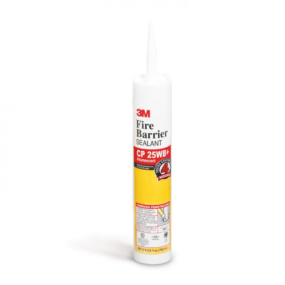 3M™ Fire Barrier Sealant, CP 25WB+, 27 fl. oz. (800 mL) cartridge<span class=' ItemWarning' style='display:block;'>Item is usually in stock, but we&#39;ll be in touch if there&#39;s a problem<br /></span>