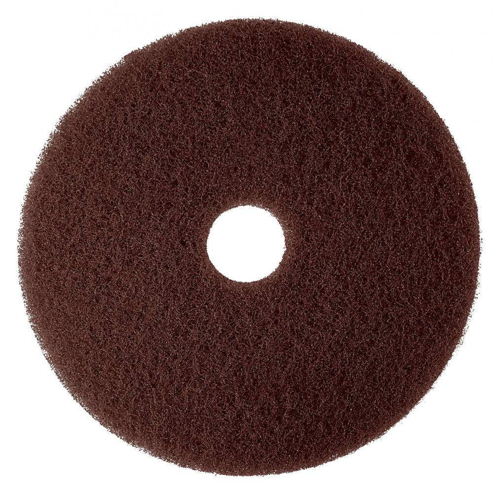 3M™ Brown Stripper Pad, 7100, 356 mm (14 in)<span class=' ItemWarning' style='display:block;'>Item is usually in stock, but we&#39;ll be in touch if there&#39;s a problem<br /></span>