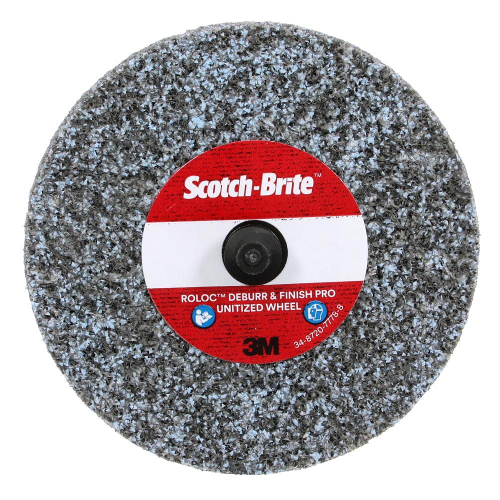 Scotch-Brite™ Roloc™ Deburr and Finish PRO TR Unitized Wheel<span class=' ItemWarning' style='display:block;'>Item is usually in stock, but we&#39;ll be in touch if there&#39;s a problem<br /></span>