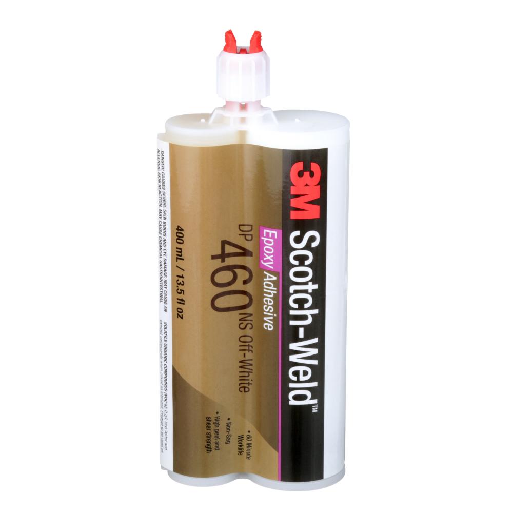 3M™ Scotch-Weld™ Epoxy Adhesive, DP460NS, white, 13.52 fl. oz. (400 ml)<span class=' ItemWarning' style='display:block;'>Item is usually in stock, but we&#39;ll be in touch if there&#39;s a problem<br /></span>