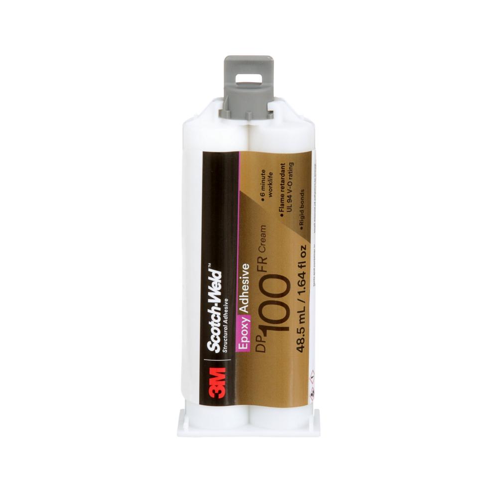 3M™ Scotch-Weld™ Epoxy Adhesive, DP100 FR, off-white, 1.64 fl. oz. (48.5 ml)<span class=' ItemWarning' style='display:block;'>Item is usually in stock, but we&#39;ll be in touch if there&#39;s a problem<br /></span>