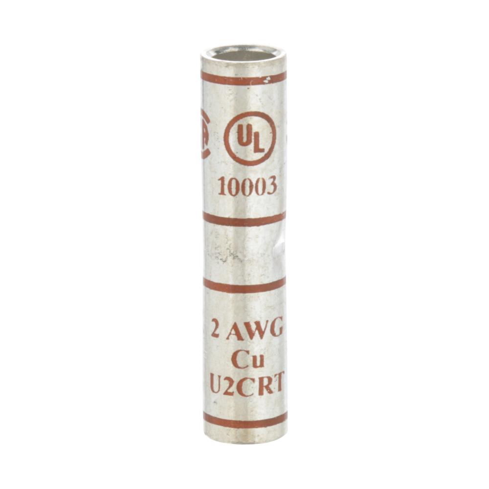 3M™ Scotchlok™ Copper Standard Barrel Connector, 10003, up to 35 kV, 2 AWG str., brown<span class=' ItemWarning' style='display:block;'>Item is usually in stock, but we&#39;ll be in touch if there&#39;s a problem<br /></span>
