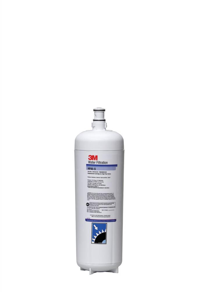 3M™ High Flow Series Filter Cartridge HF65-CL, 5628902, 5 um NOM, 1 gpm,  15000 gal, 1/Case<span class='Notice ItemWarning' style='display:block;'>Item has been discontinued<br /></span>