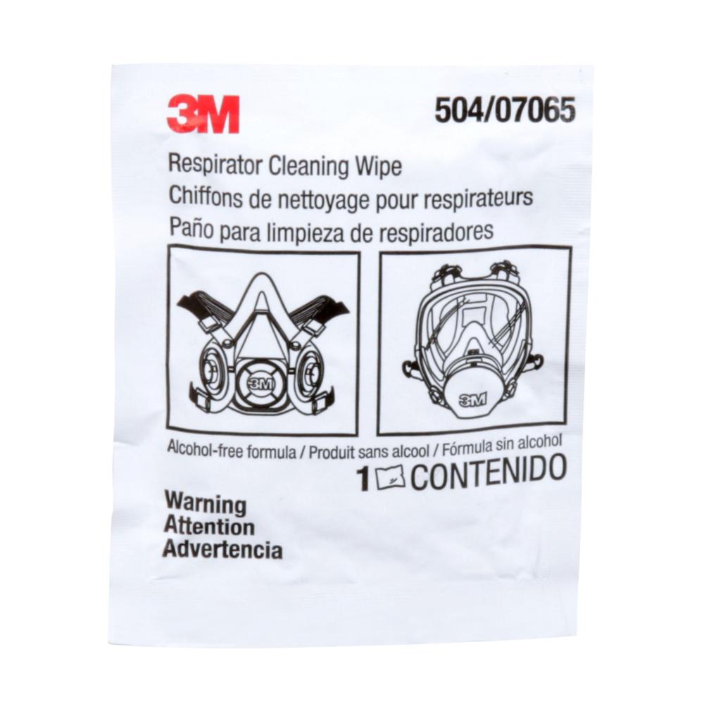 3M™ Respirator Cleaning Wipe, 504, alcohol-free, 1/pack<span class=' ItemWarning' style='display:block;'>Item is usually in stock, but we&#39;ll be in touch if there&#39;s a problem<br /></span>