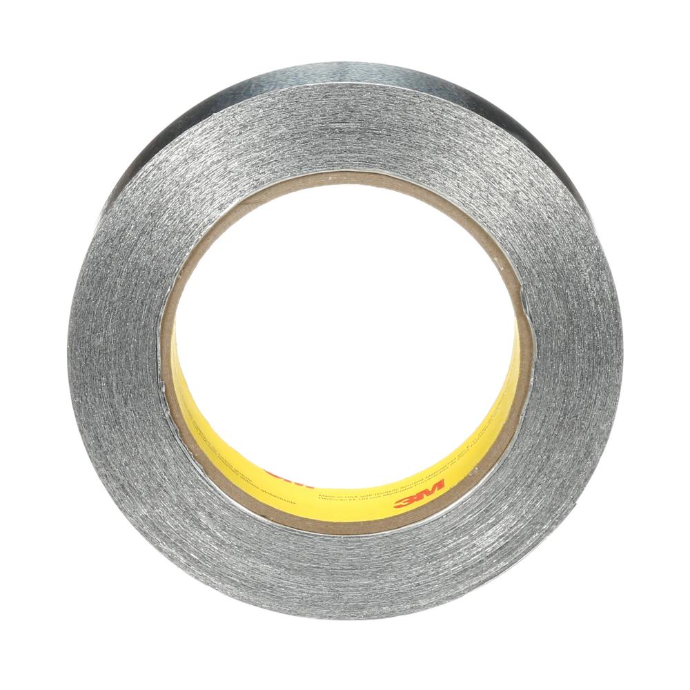 3M™ Aluminum Foil Tape, 425, silver, 1.0 in x 60.0 yd x 4.6 mils (2.5 cm x 54.9 m x 0.12 mm)<span class=' ItemWarning' style='display:block;'>Item is usually in stock, but we&#39;ll be in touch if there&#39;s a problem<br /></span>