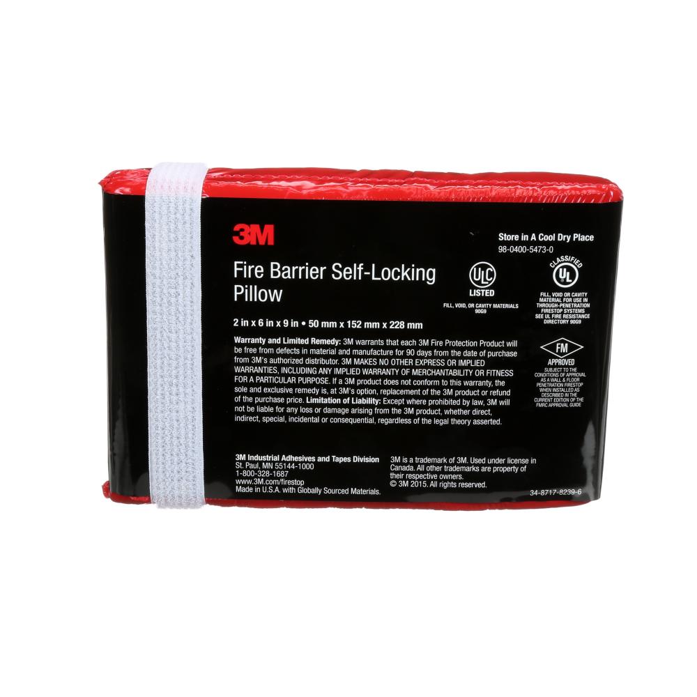 3M™ Fire Barrier Self-Locking Pillows<span class=' ItemWarning' style='display:block;'>Item is usually in stock, but we&#39;ll be in touch if there&#39;s a problem<br /></span>