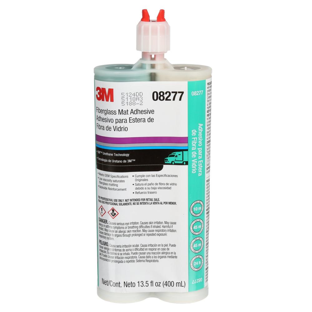 3M™ Fibreglass Matting Adhesive, 08277, green, 13.5 fl. oz. (400 ml)<span class=' ItemWarning' style='display:block;'>Item is usually in stock, but we&#39;ll be in touch if there&#39;s a problem<br /></span>
