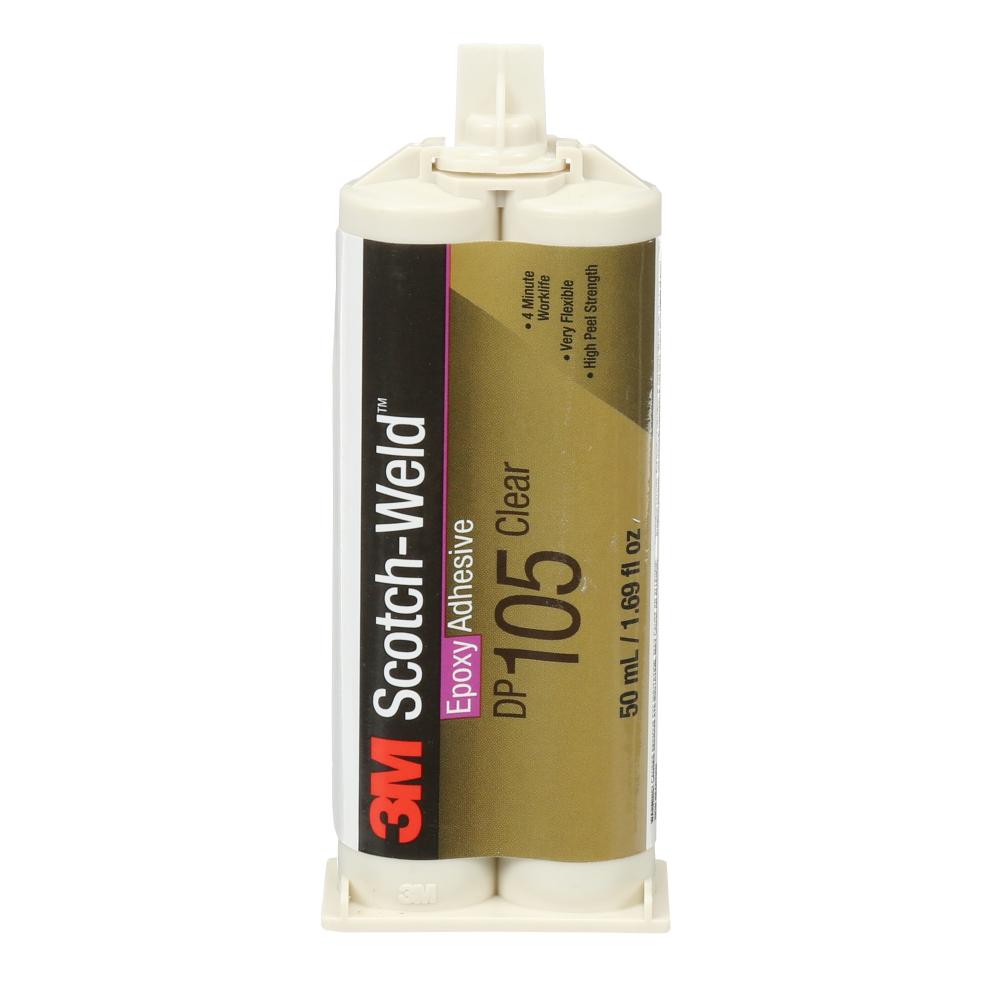 3M™ Scotch-Weld™ Epoxy Adhesive, DP105, clear, 1.71 fl. oz. (48.5 ml)<span class=' ItemWarning' style='display:block;'>Item is usually in stock, but we&#39;ll be in touch if there&#39;s a problem<br /></span>