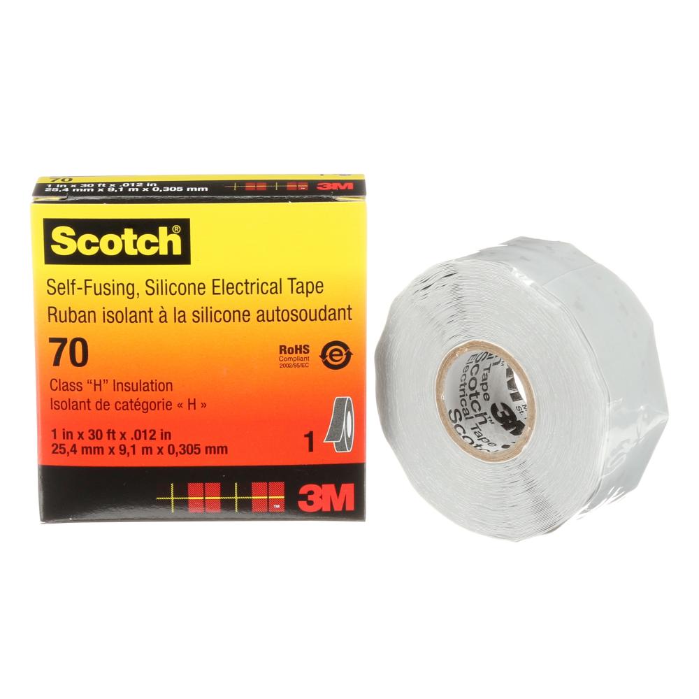 Scotch® Self-Fusing Silicone Rubber Electrical Tape<span class=' ItemWarning' style='display:block;'>Item is usually in stock, but we&#39;ll be in touch if there&#39;s a problem<br /></span>