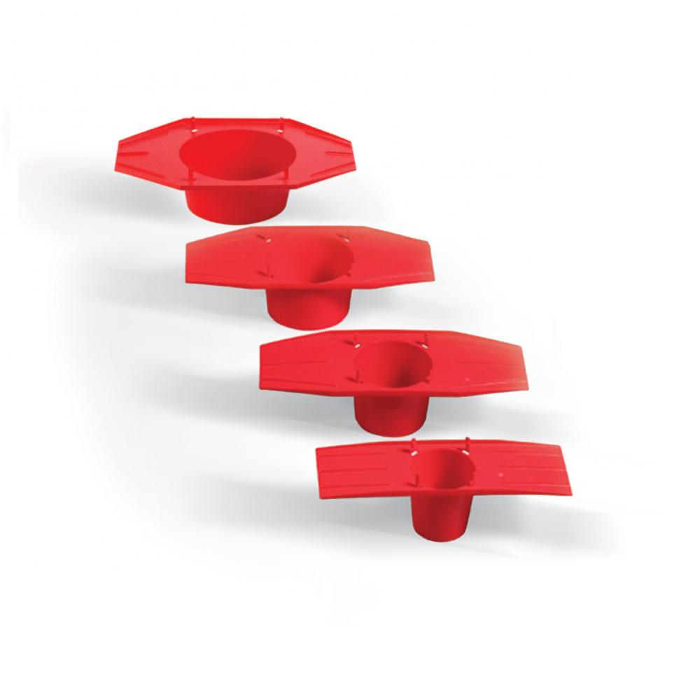 3M™ Fire Barrier Cast-in Device Metal Deck Adaptor, 4MDA, 4 in (10.2 cm)<span class=' ItemWarning' style='display:block;'>Item is usually in stock, but we&#39;ll be in touch if there&#39;s a problem<br /></span>