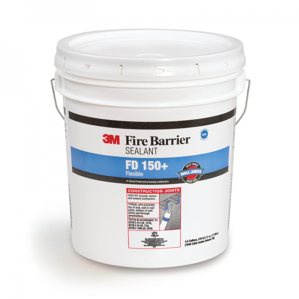 3M™ Fire Barrier Sealant, FD 150+, blue, 4.5 gallon (17 L)<span class=' ItemWarning' style='display:block;'>Item is usually in stock, but we&#39;ll be in touch if there&#39;s a problem<br /></span>