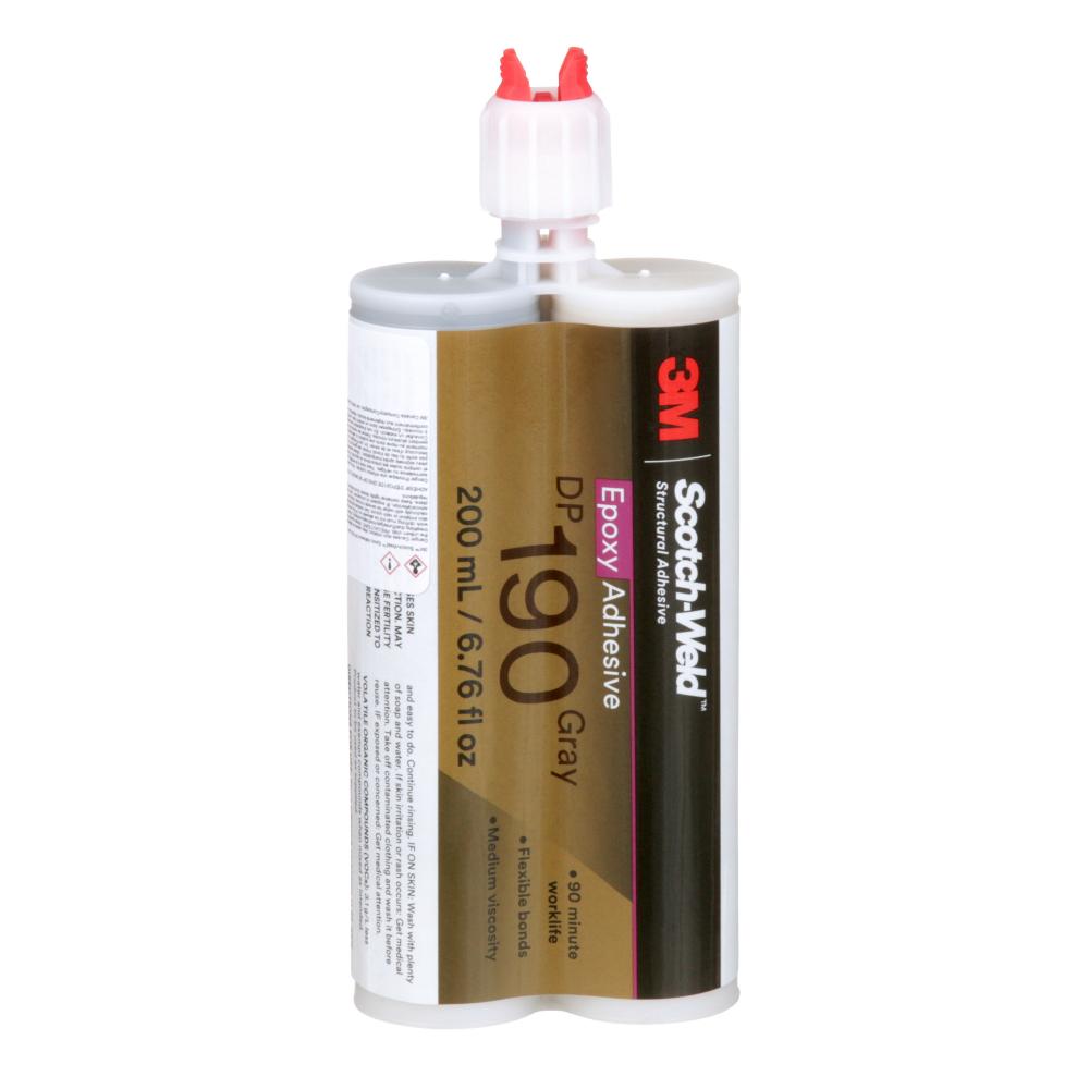 3M™ Scotch-Weld™ Epoxy Adhesive, DP190, grey, 6.76 fl. oz. (200 ml)<span class=' ItemWarning' style='display:block;'>Item is usually in stock, but we&#39;ll be in touch if there&#39;s a problem<br /></span>