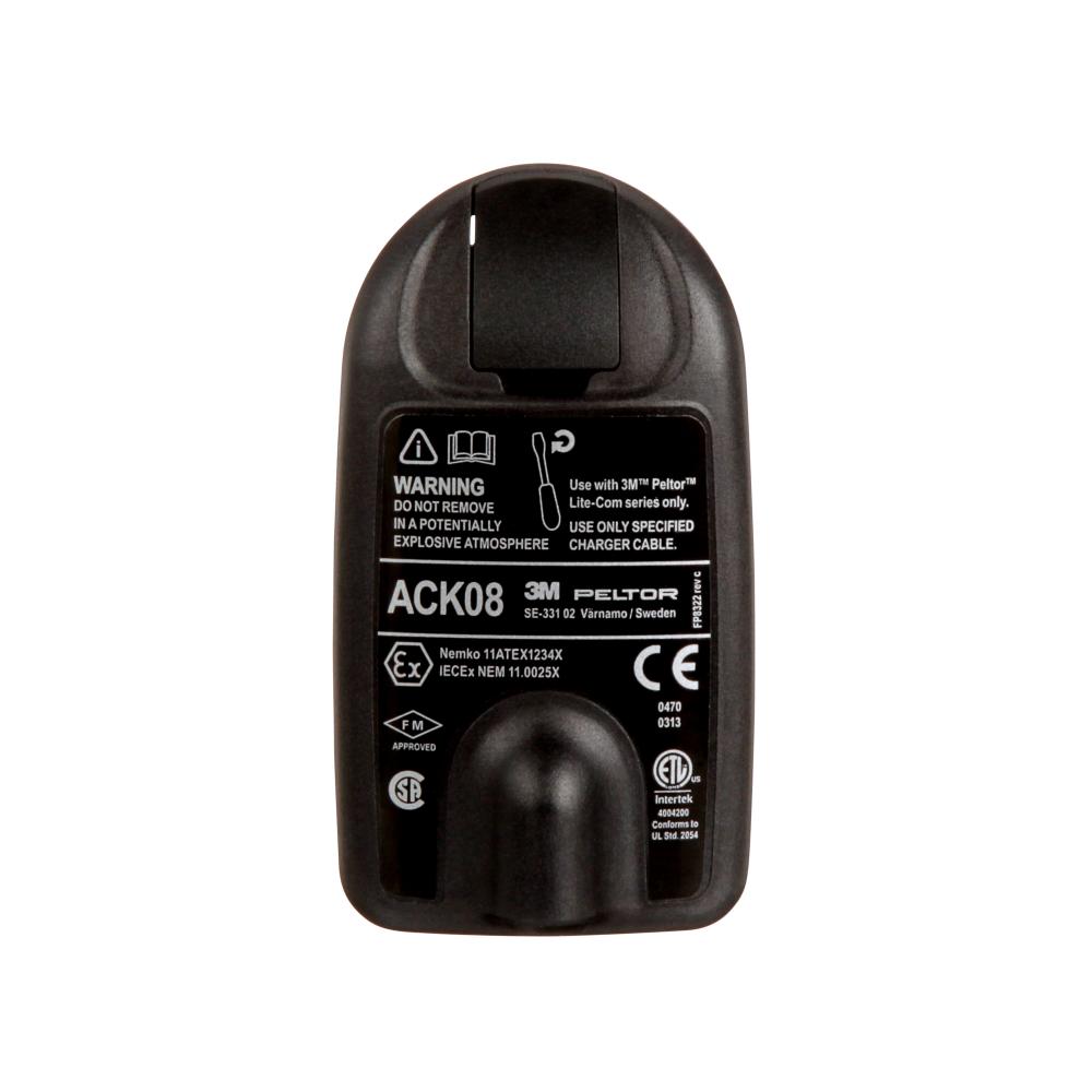 3M™ Peltor™ LiteCom Pro II Li-Ion Intrinsically Safe Batterym, ACK08<span class=' ItemWarning' style='display:block;'>Item is usually in stock, but we&#39;ll be in touch if there&#39;s a problem<br /></span>
