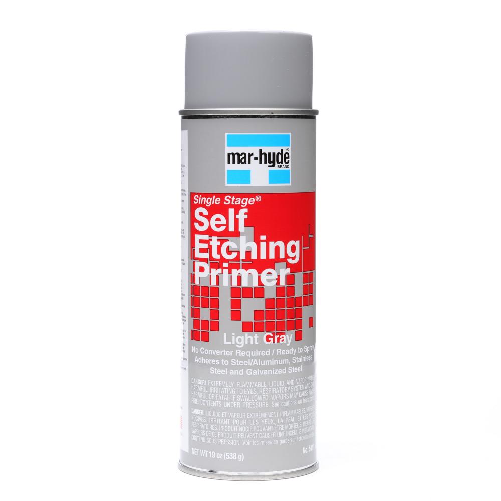 3M™ Mar-Hyde® Single Stage® Self-Etching Primer Aerosol, 5111, light grey, 19 oz. (538 g)<span class=' ItemWarning' style='display:block;'>Item is usually in stock, but we&#39;ll be in touch if there&#39;s a problem<br /></span>