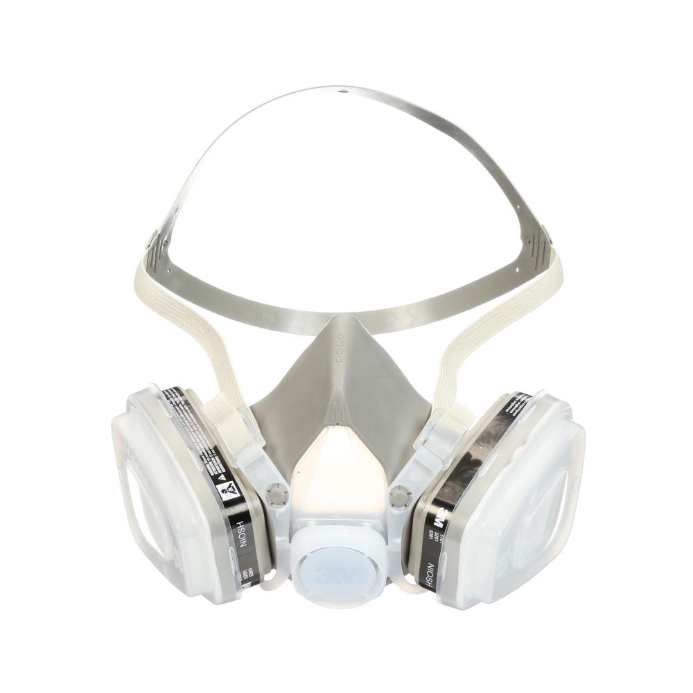 3M™ Dual Cartridge Respirator Assembly, 52P71, P95/organic vapour, medium, 12/case<span class=' ItemWarning' style='display:block;'>Item is usually in stock, but we&#39;ll be in touch if there&#39;s a problem<br /></span>
