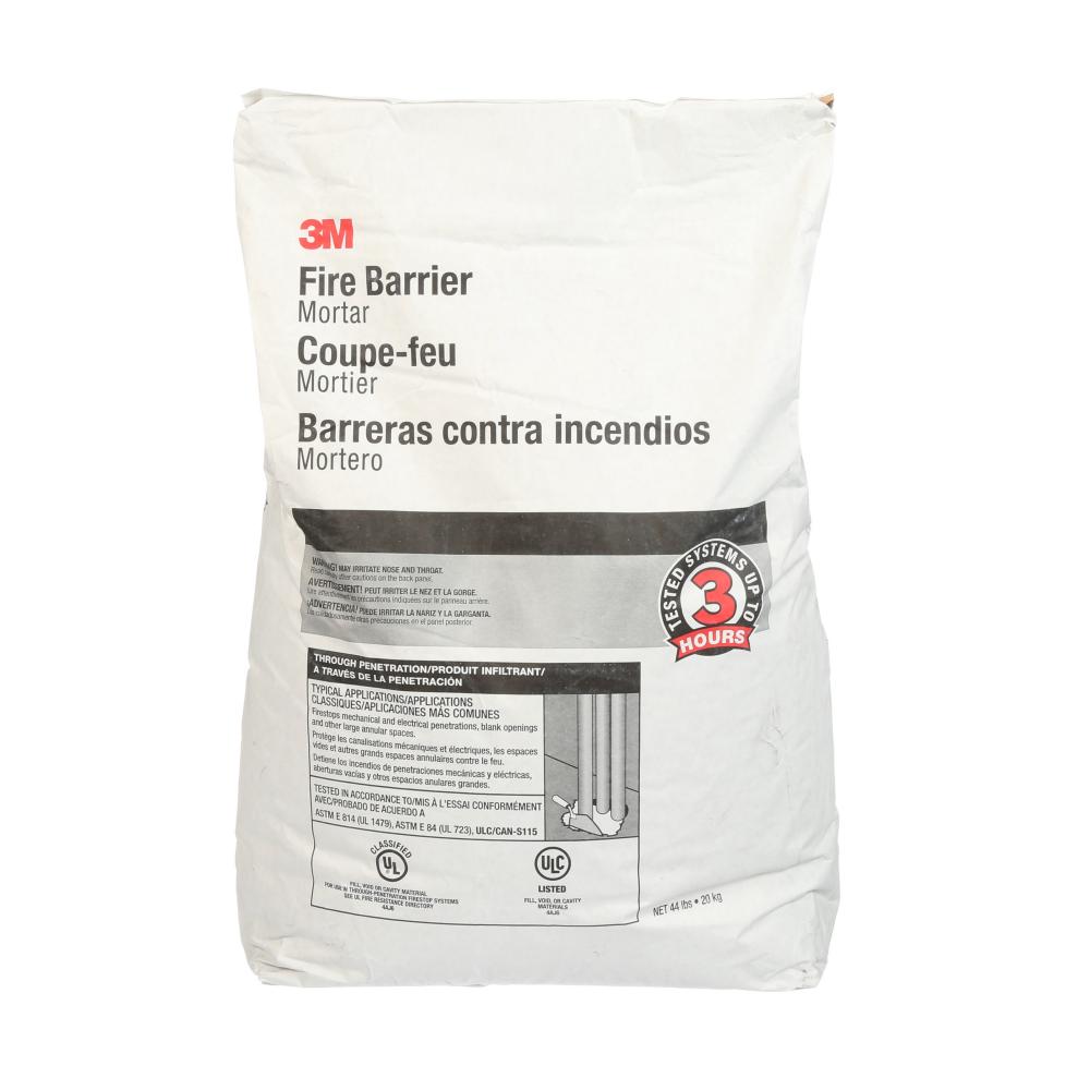3M™ Fire Barrier Mortar, 44 lb (20 kg) bag<span class=' ItemWarning' style='display:block;'>Item is usually in stock, but we&#39;ll be in touch if there&#39;s a problem<br /></span>