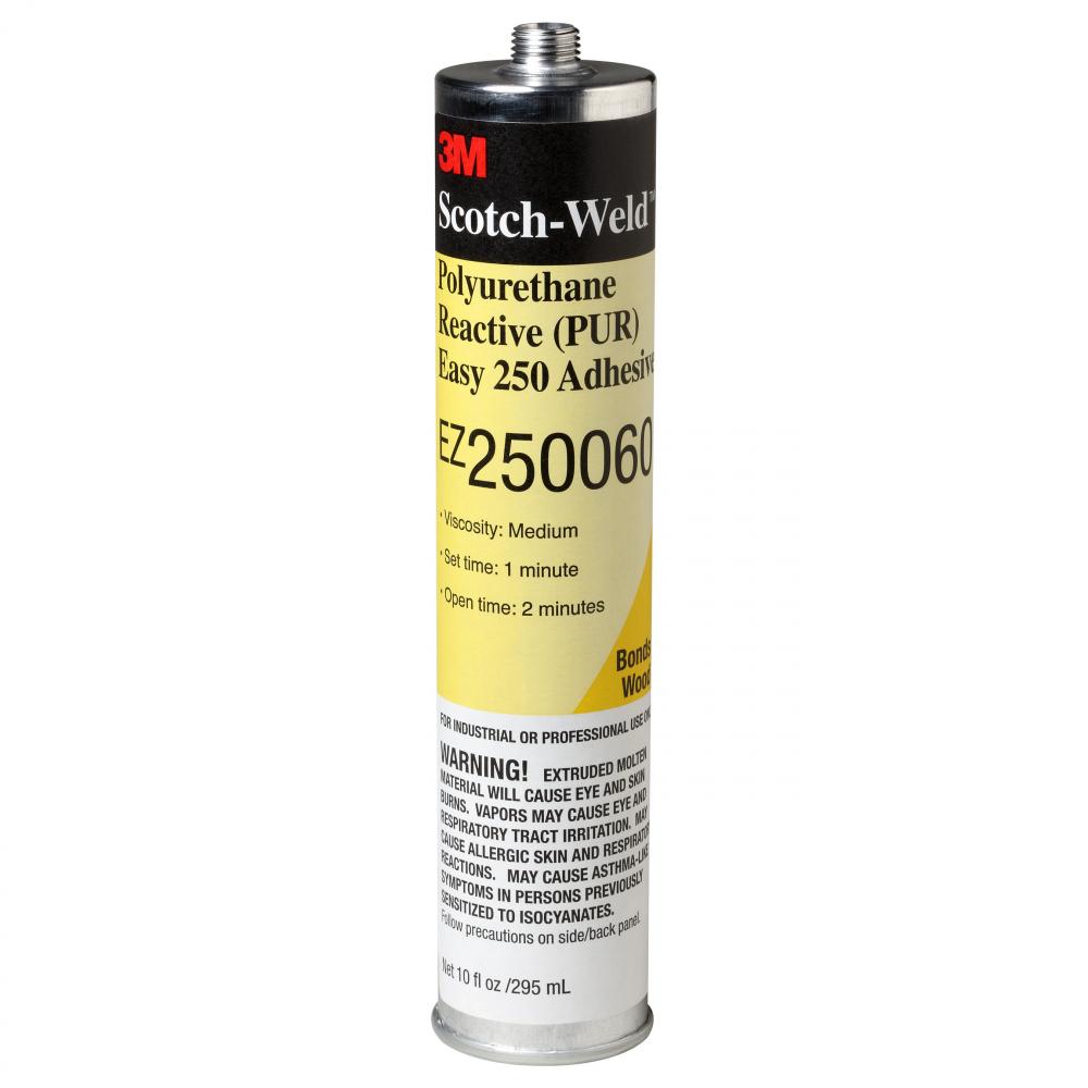 3M™ Scotch-Weld™ Polyurethane Reactive Easy Adhesive, EZ250060, white, 10.91 fl. oz. (310 ml)<span class=' ItemWarning' style='display:block;'>Item is usually in stock, but we&#39;ll be in touch if there&#39;s a problem<br /></span>
