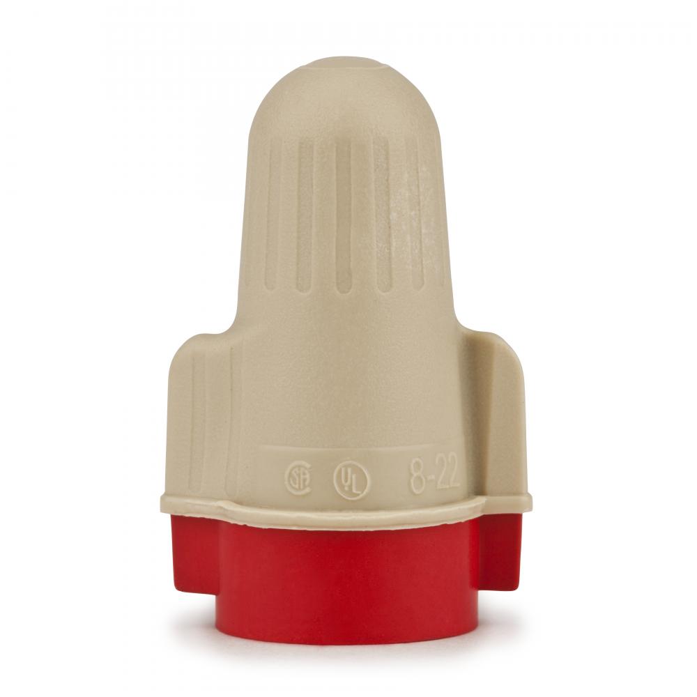 3M™ Performance Plus Wire Connector T/R+ Keg, tan/red, 22 - 8 AWG<span class=' ItemWarning' style='display:block;'>Item is usually in stock, but we&#39;ll be in touch if there&#39;s a problem<br /></span>