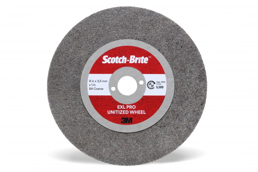 Scotch-Brite™ EXL Pro Unitized Wheel<span class=' ItemWarning' style='display:block;'>Item is usually in stock, but we&#39;ll be in touch if there&#39;s a problem<br /></span>