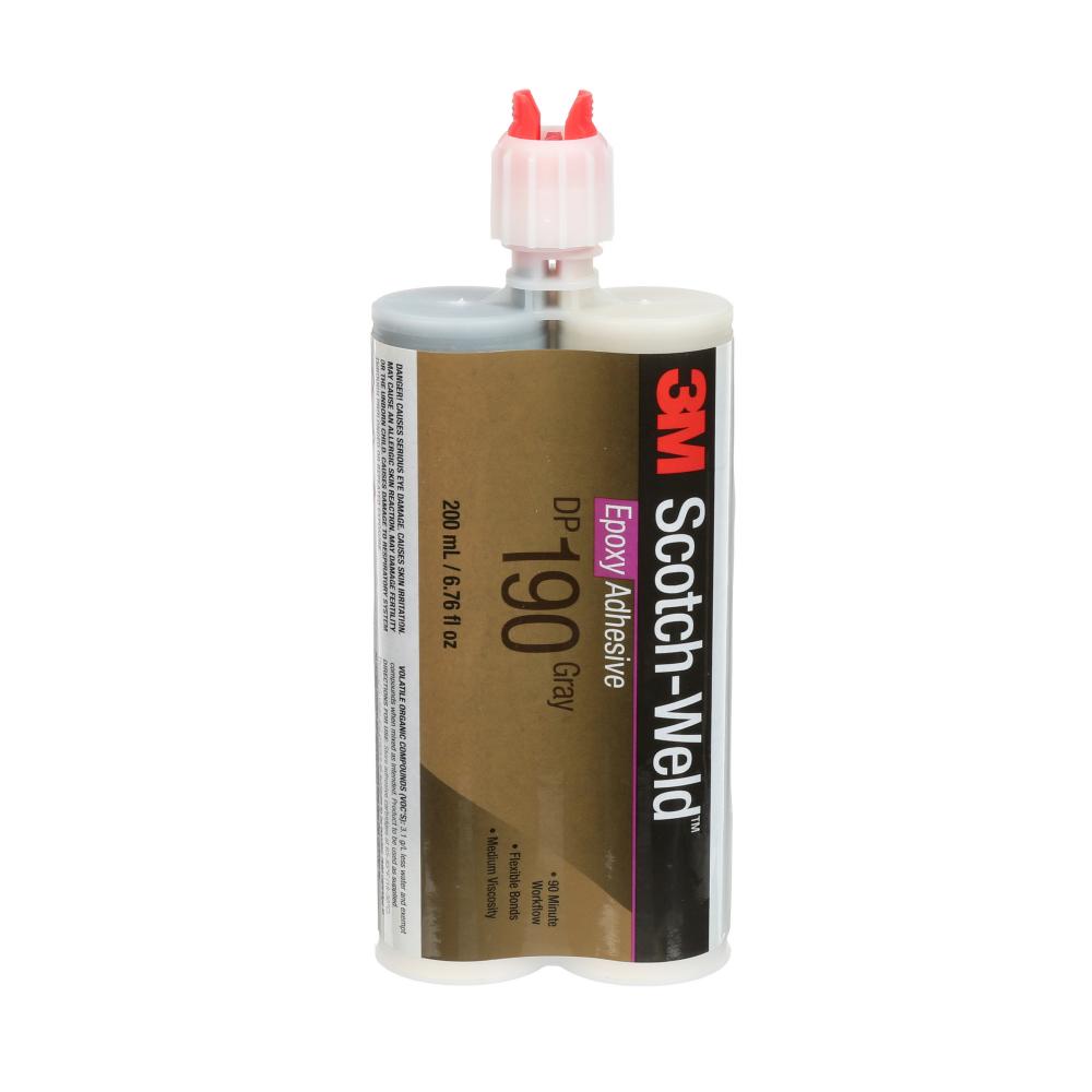 3M™ Scotch-Weld™ Epoxy Adhesive, DP190, clear, 6.76 fl. oz. (200 ml)<span class=' ItemWarning' style='display:block;'>Item is usually in stock, but we&#39;ll be in touch if there&#39;s a problem<br /></span>