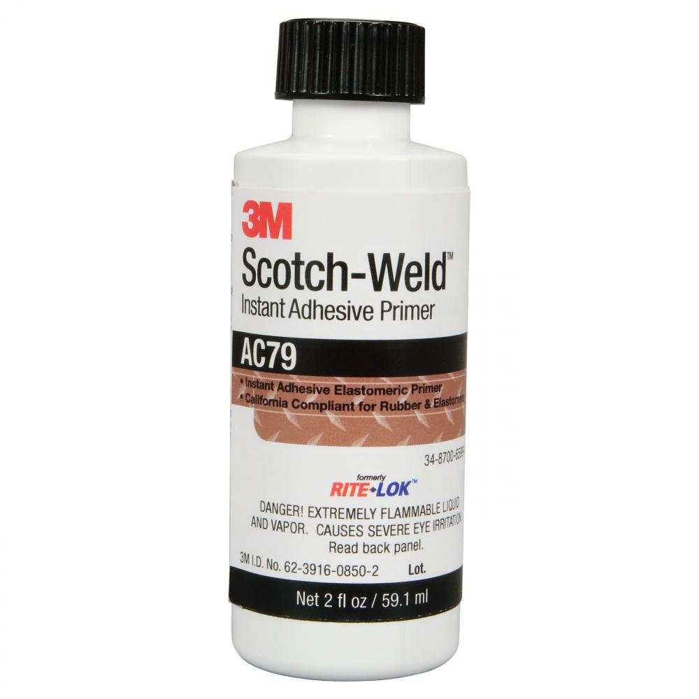 3M™ Scotch-Weld™ Instant Adhesive Primer, AC79, 2 fl. oz. (59.1 ml)<span class=' ItemWarning' style='display:block;'>Item is usually in stock, but we&#39;ll be in touch if there&#39;s a problem<br /></span>