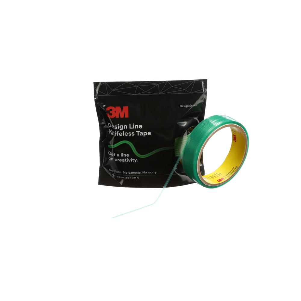 3M™ Design Line Knifeless Tape, KTS-DL1, green, 5 mm x 50 m<span class=' ItemWarning' style='display:block;'>Item is usually in stock, but we&#39;ll be in touch if there&#39;s a problem<br /></span>