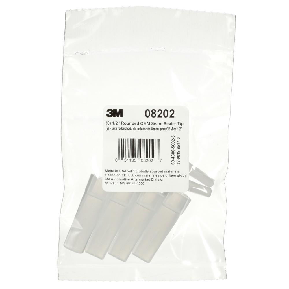 3M™ Rounded OEM Seam Sealer Tip, 08202, 3/8 in (0.95 cm)<span class=' ItemWarning' style='display:block;'>Item is usually in stock, but we&#39;ll be in touch if there&#39;s a problem<br /></span>