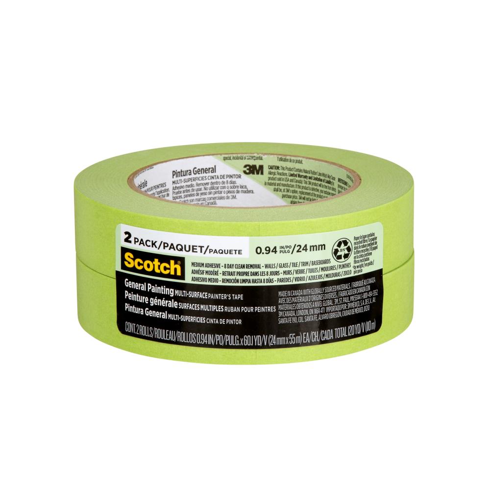 Scotch® General Painting Multi-Surface Painter&#39;s Tape 2055-24NP2<span class=' ItemWarning' style='display:block;'>Item is usually in stock, but we&#39;ll be in touch if there&#39;s a problem<br /></span>