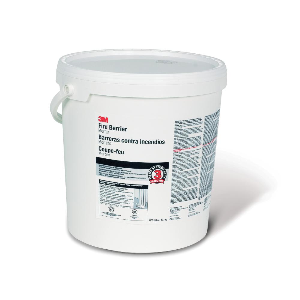 3M™ Fire Barrier Mortar, Gray, 5 Gallon Drum (Pail)<span class=' ItemWarning' style='display:block;'>Item is usually in stock, but we&#39;ll be in touch if there&#39;s a problem<br /></span>