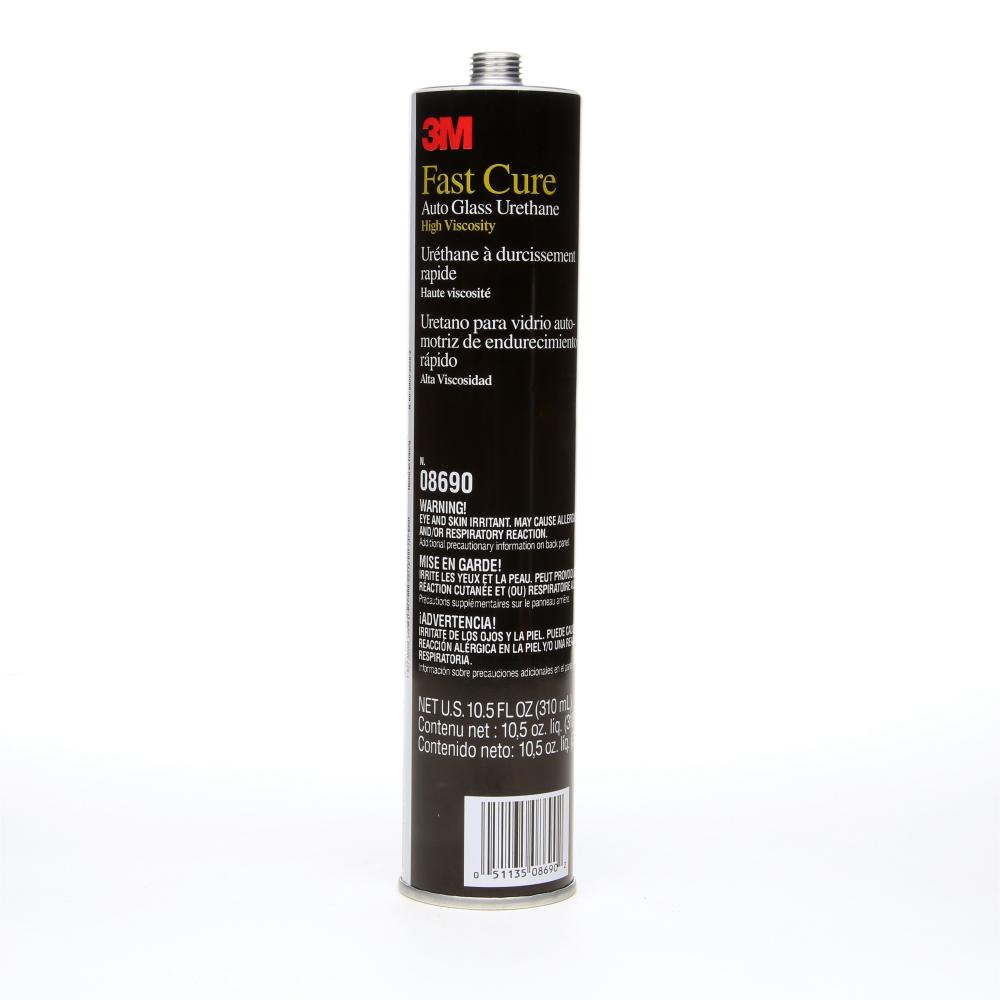 3M™ Fast Cure Auto Glass Urethane, 08690, 10.5 fl. oz. (310 ml)<span class=' ItemWarning' style='display:block;'>Item is usually in stock, but we&#39;ll be in touch if there&#39;s a problem<br /></span>