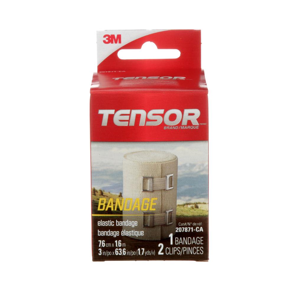 Tensor™ Elastic Bandage with Clips, 3 in., Beige<span class=' ItemWarning' style='display:block;'>Item is usually in stock, but we&#39;ll be in touch if there&#39;s a problem<br /></span>