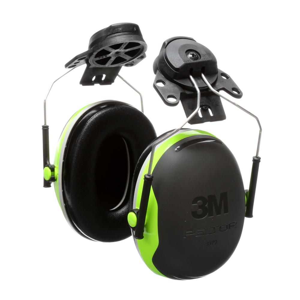 3M™ PELTOR™ X Series Earmuffs, X4P3E, hard hat attached 10 pairs per case<span class=' ItemWarning' style='display:block;'>Item is usually in stock, but we&#39;ll be in touch if there&#39;s a problem<br /></span>