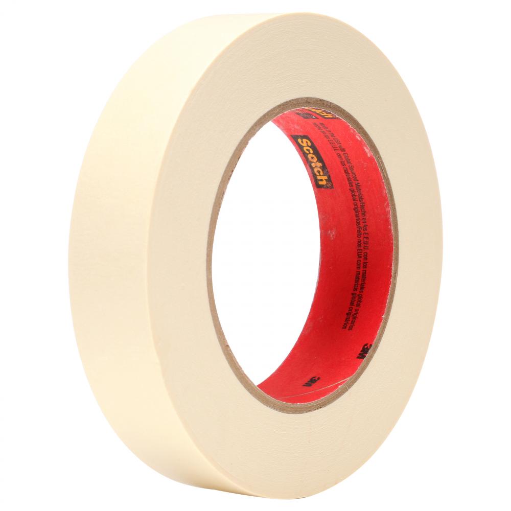 Scotch® High Performance Masking Tape, 214, tan, 1/2 in x 60 yd, 72 per case<span class=' ItemWarning' style='display:block;'>Item is usually in stock, but we&#39;ll be in touch if there&#39;s a problem<br /></span>