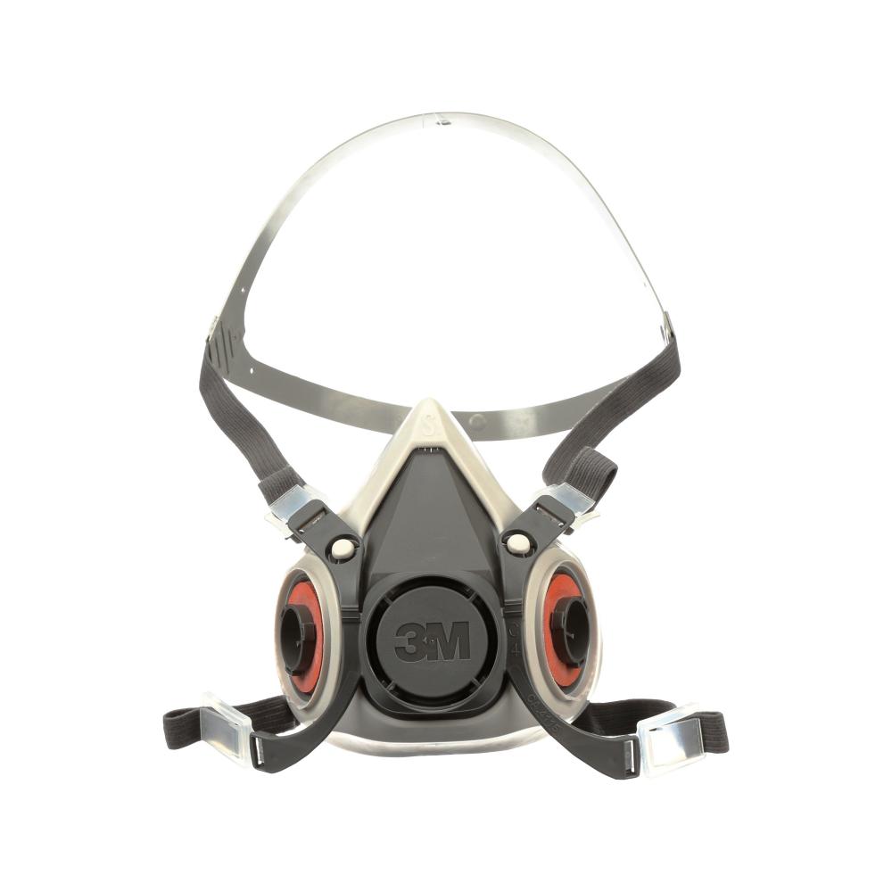 3M™ Half Facepiece Reusable Respirator, 6100, small, 24/case<span class=' ItemWarning' style='display:block;'>Item is usually in stock, but we&#39;ll be in touch if there&#39;s a problem<br /></span>