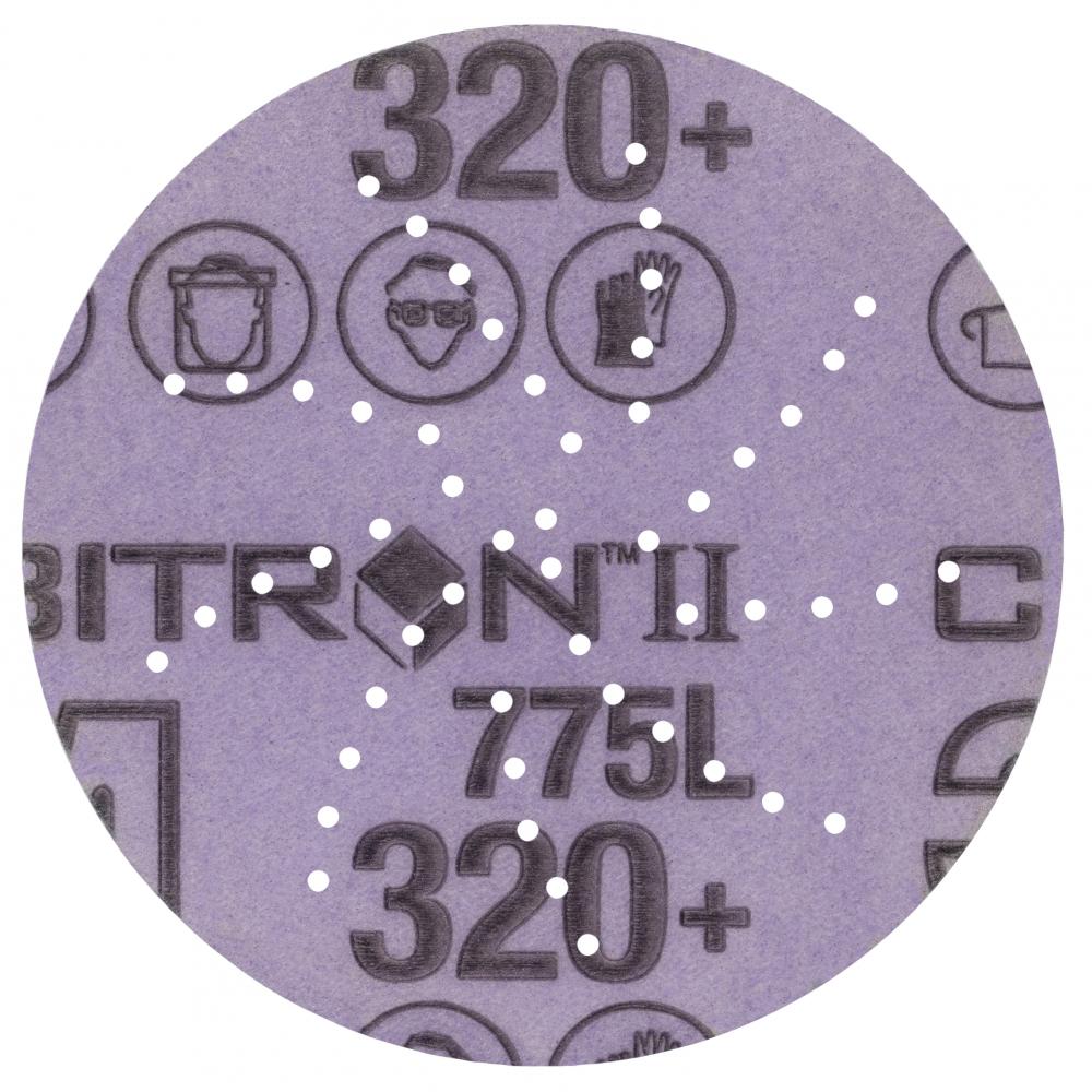 3M™ Cubitron™ II Hookit™ Clean Sanding Film Disc, 775L, 320+, 3 in x NH<span class=' ItemWarning' style='display:block;'>Item is usually in stock, but we&#39;ll be in touch if there&#39;s a problem<br /></span>
