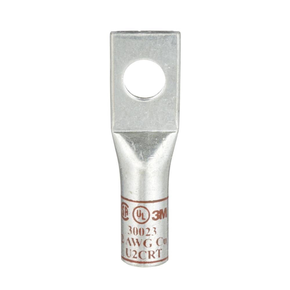 3M™ Scotchlok™ Copper One Hole Lug, 30023, up to 35 kV, 2 AWG, brown<span class=' ItemWarning' style='display:block;'>Item is usually in stock, but we&#39;ll be in touch if there&#39;s a problem<br /></span>