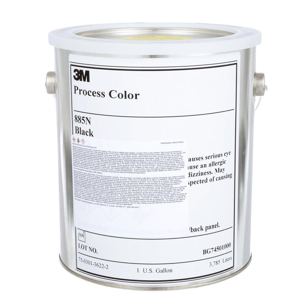 3M™ Transparent Process Colours, 885N, black, 1 gallon (3.8 L)<span class=' ItemWarning' style='display:block;'>Item is usually in stock, but we&#39;ll be in touch if there&#39;s a problem<br /></span>