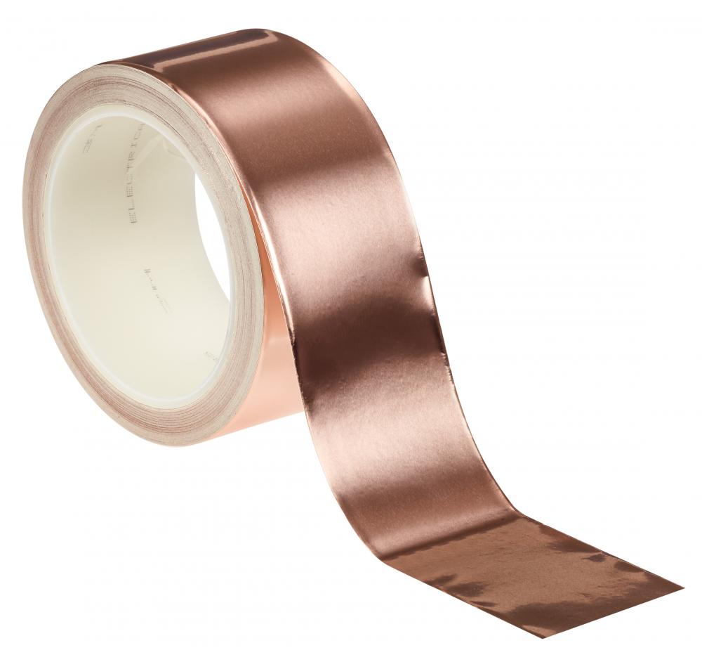 3M™ Copper Foil Tape 1181, 2 in x 18 yd (50.8 mm x 16.5 m), 5/Case<span class=' ItemWarning' style='display:block;'>Item is usually in stock, but we&#39;ll be in touch if there&#39;s a problem<br /></span>