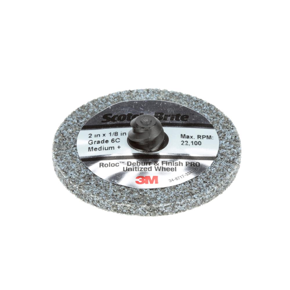 Scotch-Brite™ Roloc™ Deburr and Finish PRO TR Unitized Wheel<span class=' ItemWarning' style='display:block;'>Item is usually in stock, but we&#39;ll be in touch if there&#39;s a problem<br /></span>