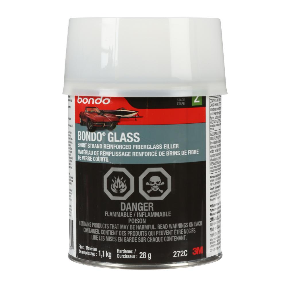 Bondo® Glass Reinforced Filler 272C, 1 Qt (946 m l), 12/Case<span class=' ItemWarning' style='display:block;'>Item is usually in stock, but we&#39;ll be in touch if there&#39;s a problem<br /></span>