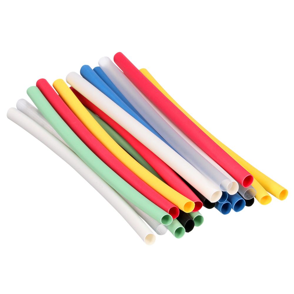 3M™ Heat Shrink Thin-Wall Tubing, FP-301, assorted colours,1/4 in x 6 in (0.64 cm x 15.24 m)<span class=' ItemWarning' style='display:block;'>Item is usually in stock, but we&#39;ll be in touch if there&#39;s a problem<br /></span>