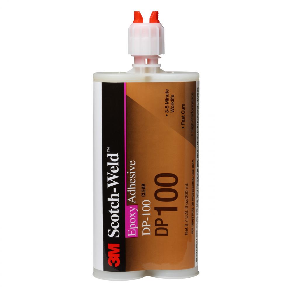 3M™ Scotch-Weld™ Epoxy Adhesive, DP100, clear, 6.76 fl. oz. (200 ml)<span class=' ItemWarning' style='display:block;'>Item is usually in stock, but we&#39;ll be in touch if there&#39;s a problem<br /></span>