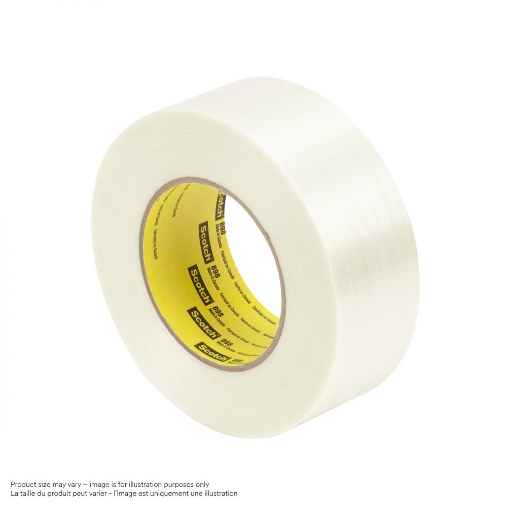 Scotch® Filament Tape, 898, clear, 0.70 in x 360.89 yd (18 mm x 330 m)<span class=' ItemWarning' style='display:block;'>Item is usually in stock, but we&#39;ll be in touch if there&#39;s a problem<br /></span>