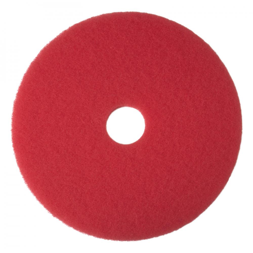 3M™ Red Buffer Pad, 5100, 381 mm (15 in)<span class=' ItemWarning' style='display:block;'>Item is usually in stock, but we&#39;ll be in touch if there&#39;s a problem<br /></span>