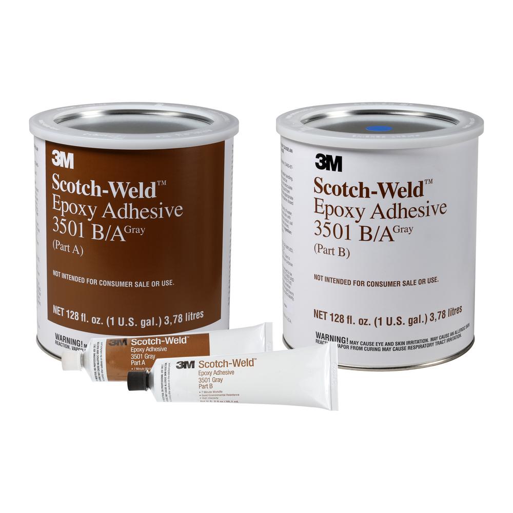 3M™ Scotch-Weld™ Epoxy Adhesive, EC-3501 B/A, gray, 2 oz tube kit<span class=' ItemWarning' style='display:block;'>Item is usually in stock, but we&#39;ll be in touch if there&#39;s a problem<br /></span>