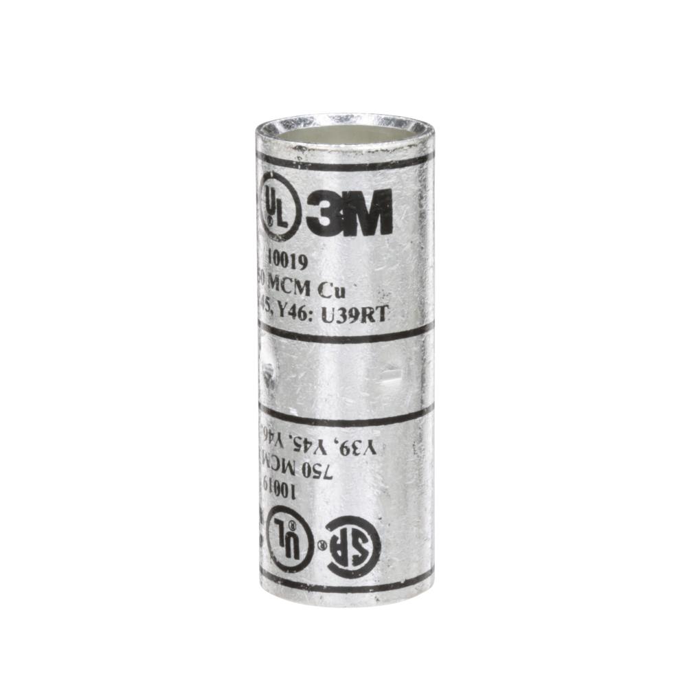 3M™ Scotchlok™ Copper Standard Barrel Connector, 10019, up to 35 kV, 750 kcmil str., black<span class=' ItemWarning' style='display:block;'>Item is usually in stock, but we&#39;ll be in touch if there&#39;s a problem<br /></span>