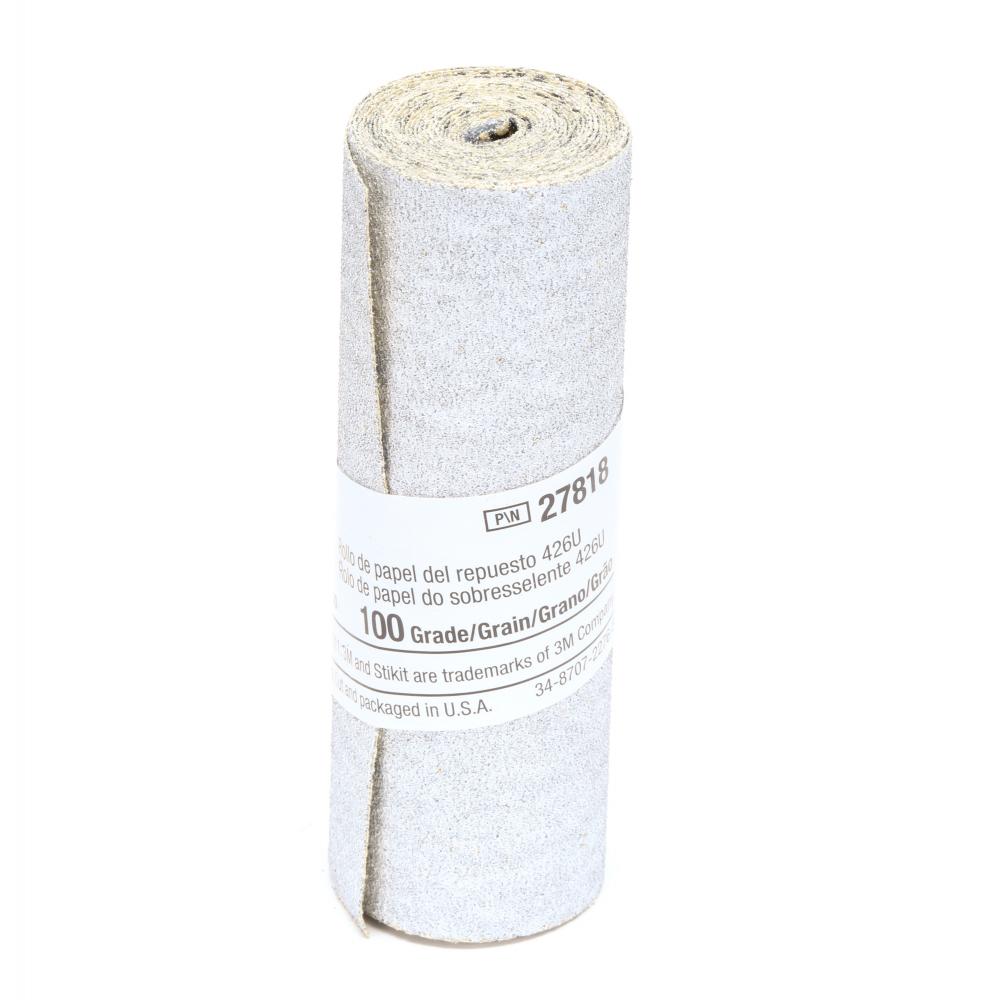 3M™ Stikit™ Paper Roll, 426U, grade 100, 3 1/4 in x 55 in (82.6 mm x 1.40 m)<span class=' ItemWarning' style='display:block;'>Item is usually in stock, but we&#39;ll be in touch if there&#39;s a problem<br /></span>